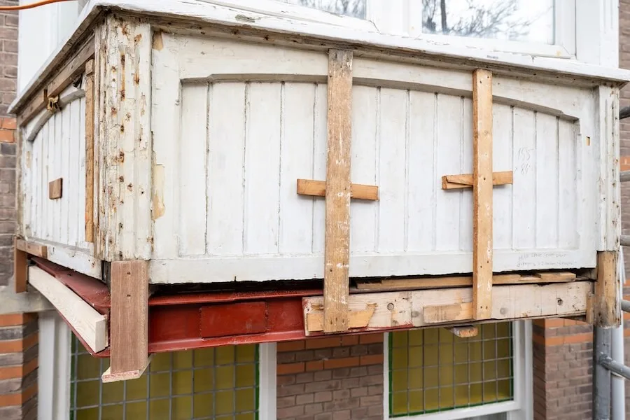 erker na constructie renovatie